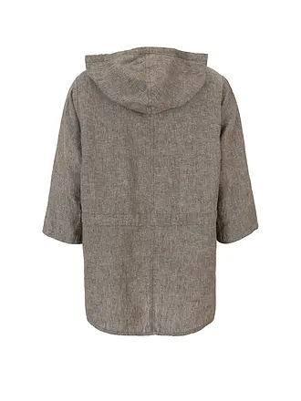 DORIS STREICH | Veste en lin | grau